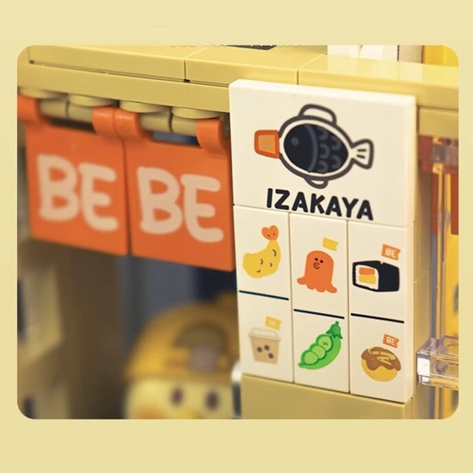 Skanto | Japansk BeBe Shopping Mall Byggeklosser Sett