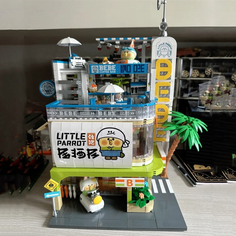 Skanto | Japansk BeBe Shopping Mall Byggeklosser Sett