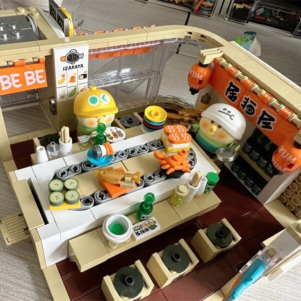 Skanto | Japansk BeBe Shopping Mall Byggeklosser Sett