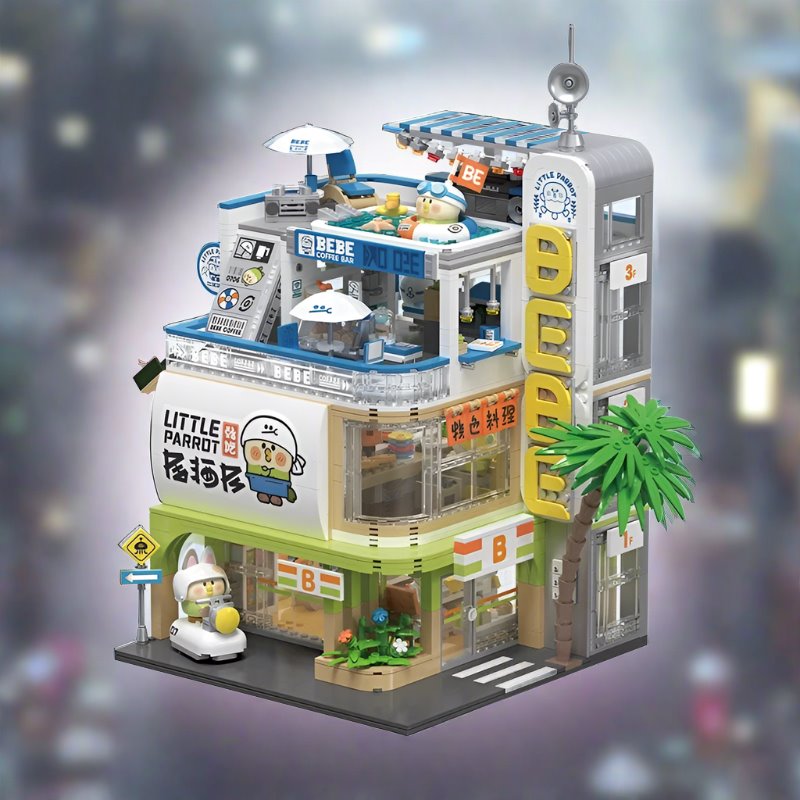 Skanto | Japansk BeBe Shopping Mall Byggeklosser Sett