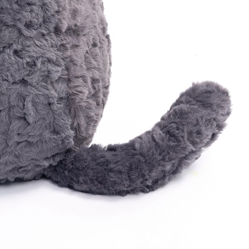 Norvo | Jiji den søte, fluffy sorte katt kosedyr | Begrenset lager