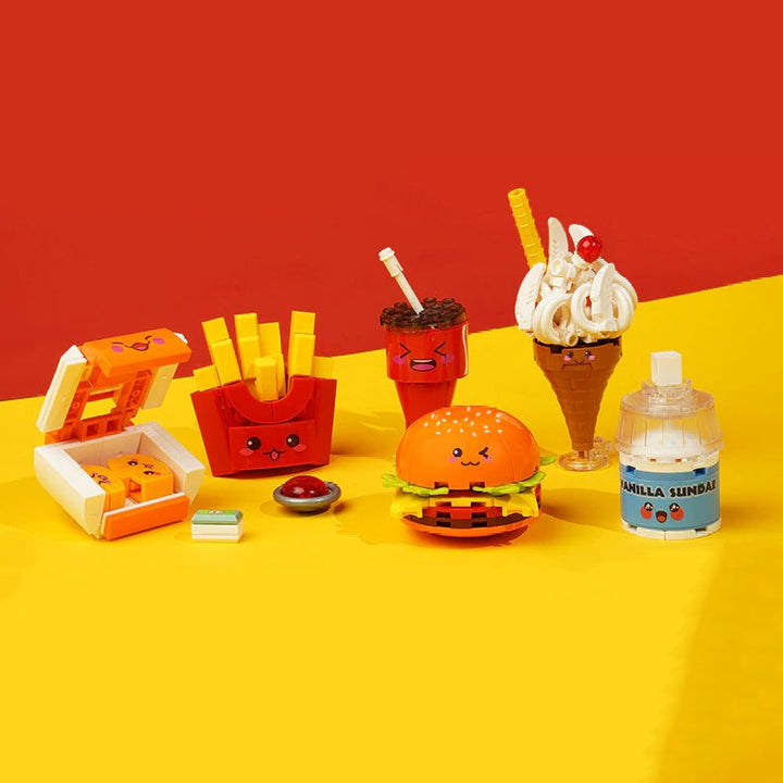 Skanto | Saftig Burgermiddag med Lekker Søt Dessert Mikrosett