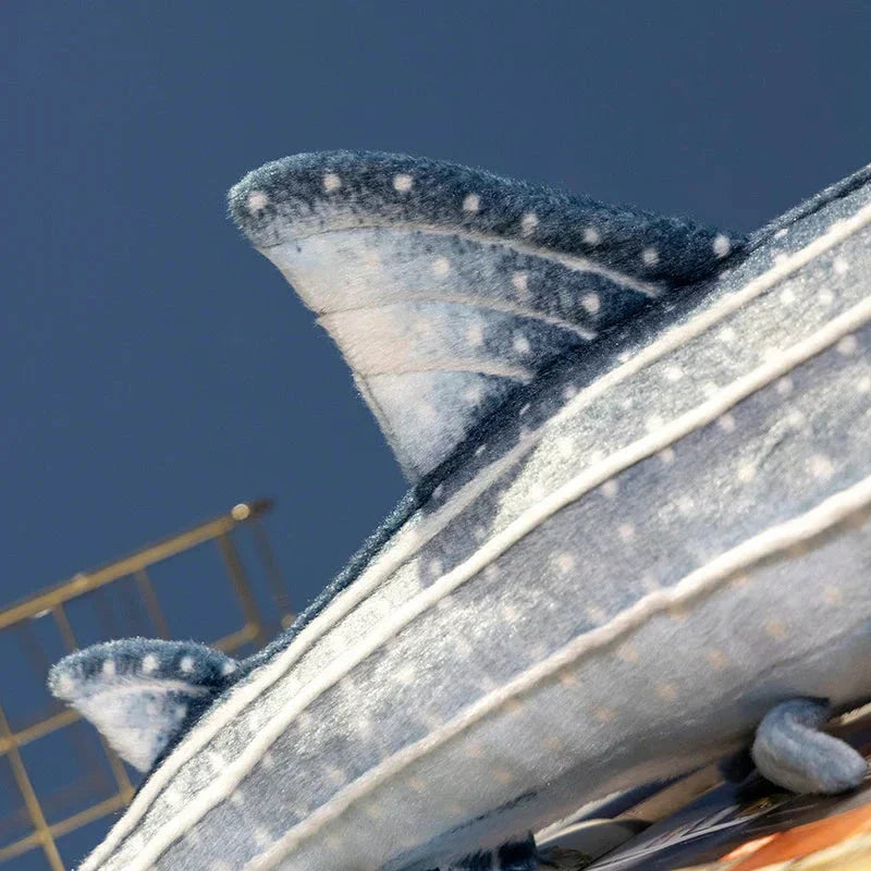 Norvo | Kawaii Blå Hvalhai Kosebamse