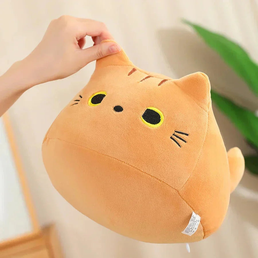 Skanto | Kawaii Chunky Katt Plushies med Kattunger