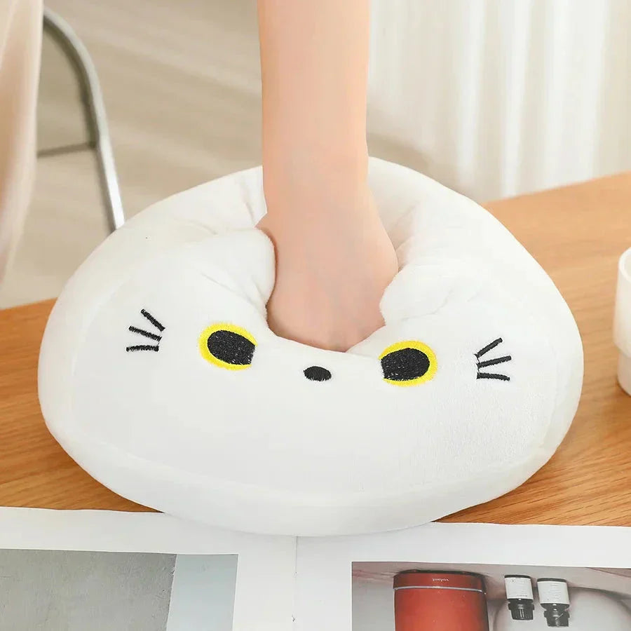 Skanto | Kawaii Chunky Katt Plushies med Kattunger