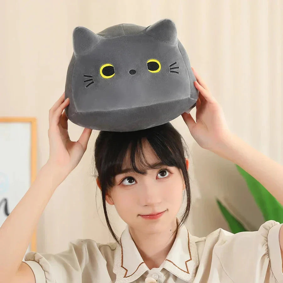 Skanto | Kawaii Chunky Katt Plushies med Kattunger