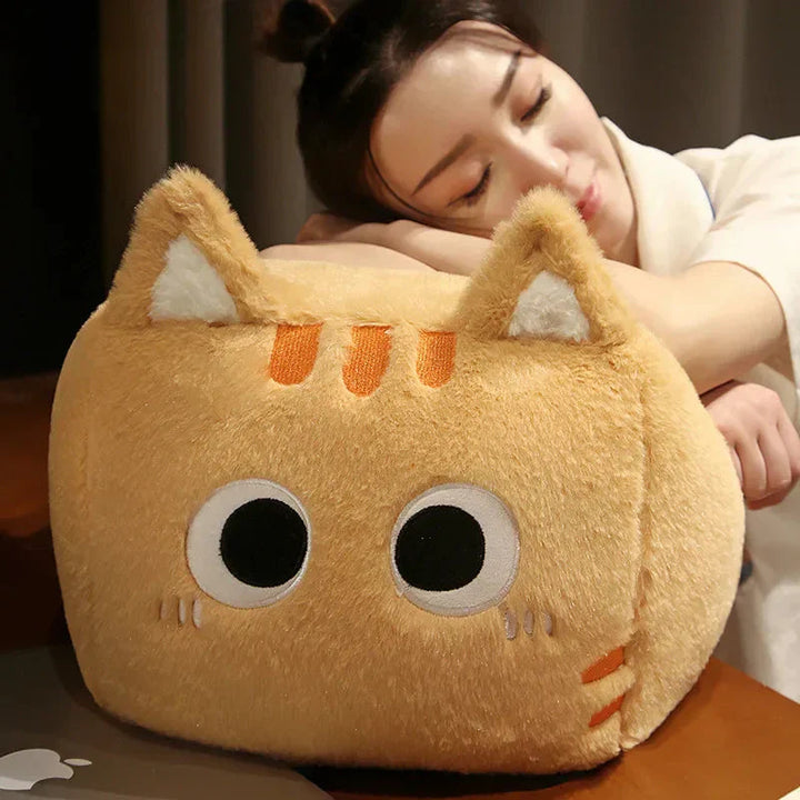 Skanto | Kawaii Fluffy Cube Cat Plushie Collection