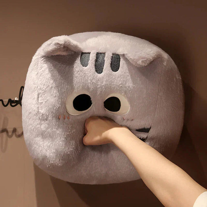 Skanto | Kawaii Fluffy Cube Cat Plushie Collection