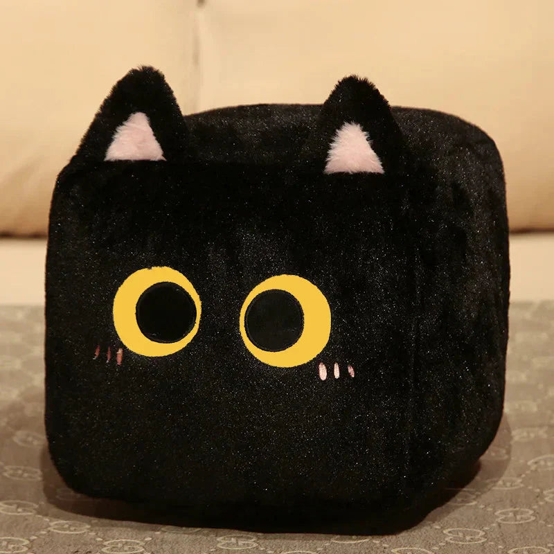 Skanto | Kawaii Fluffy Cube Cat Plushie Collection