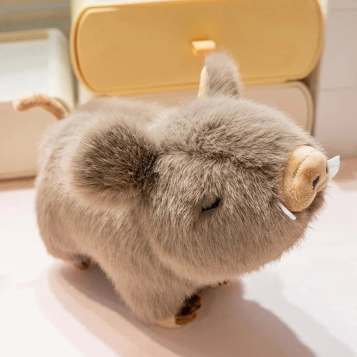 Skanto | Kawaii Fluffy Villsvin Plüsj leketøy