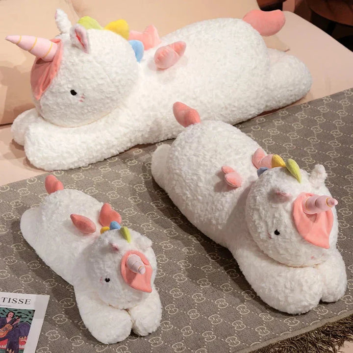 Skanto | Kawaii Giant Chibi Hvit Enhjørning Plushie