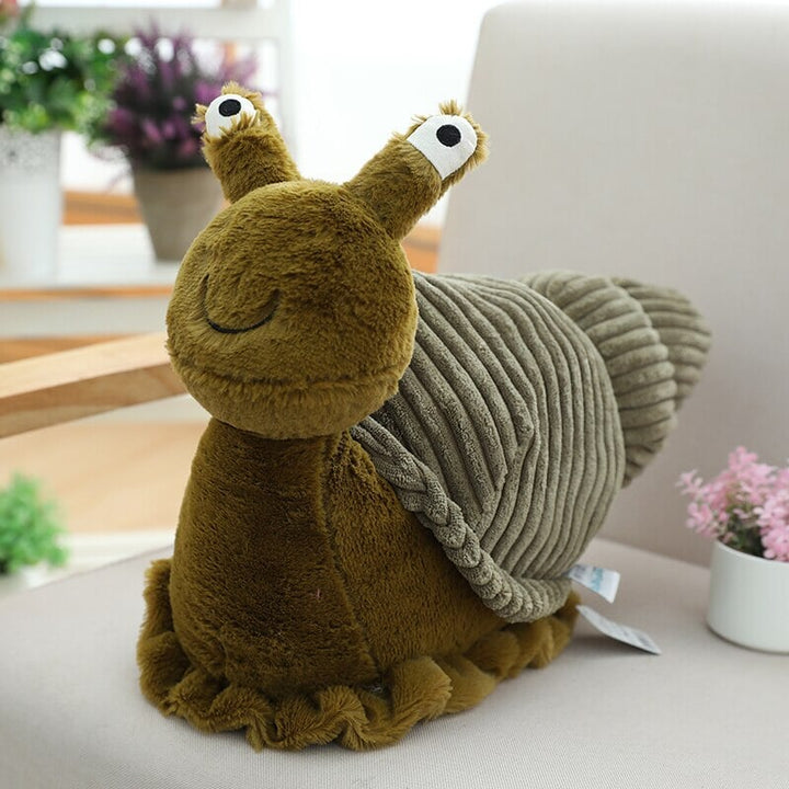 Skanto | Kawaii Grønn Snail Plushie