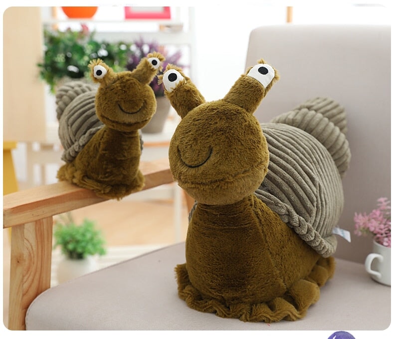 Skanto | Kawaii Grønn Snail Plushie