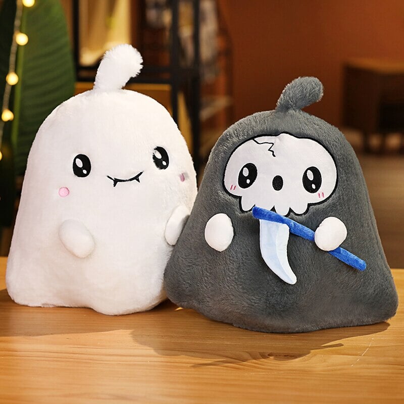 Norvo | Kawaii Grim Reaper & Ghost Halloween Plushies