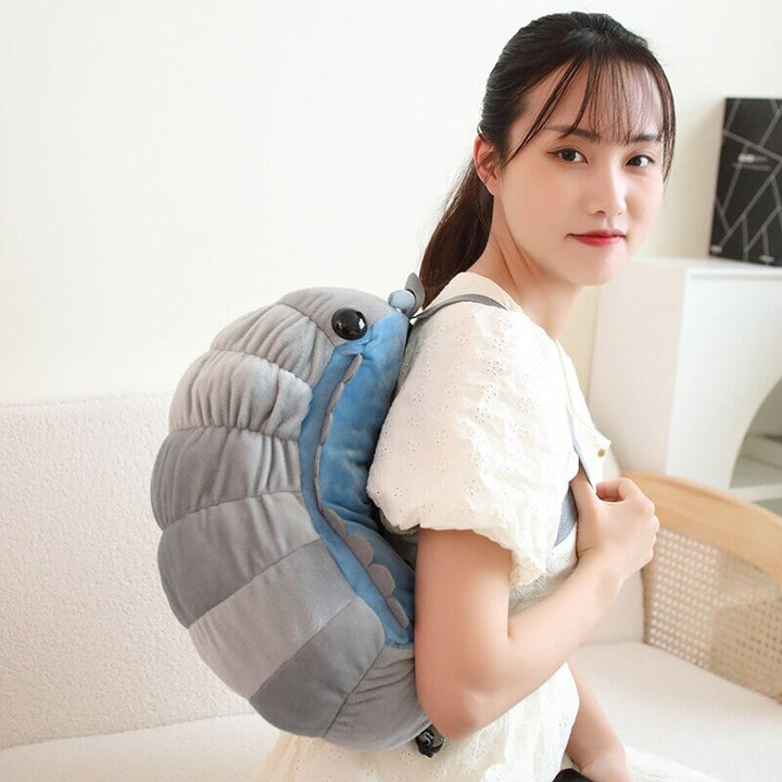 Skanto | Kawaii Isopod Plush Ryggsekk