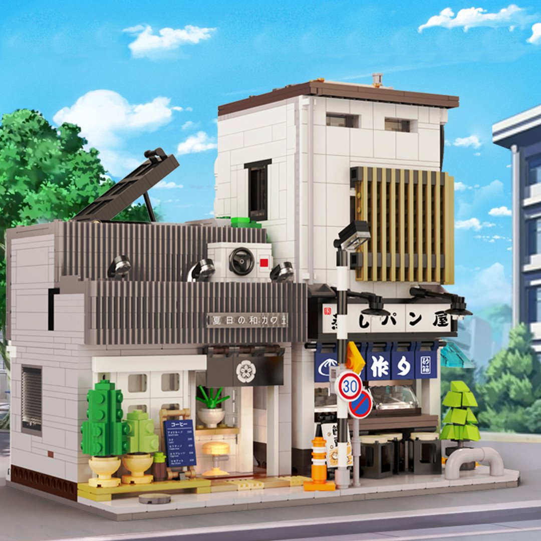Skanto | Kawaii Japansk Kaffebutikk Byggesett