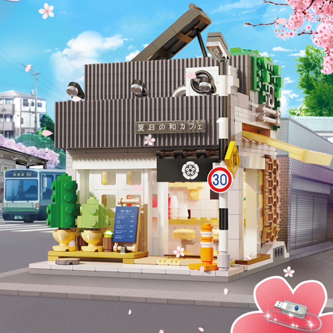Skanto | Kawaii Japansk Kaffebutikk Byggesett