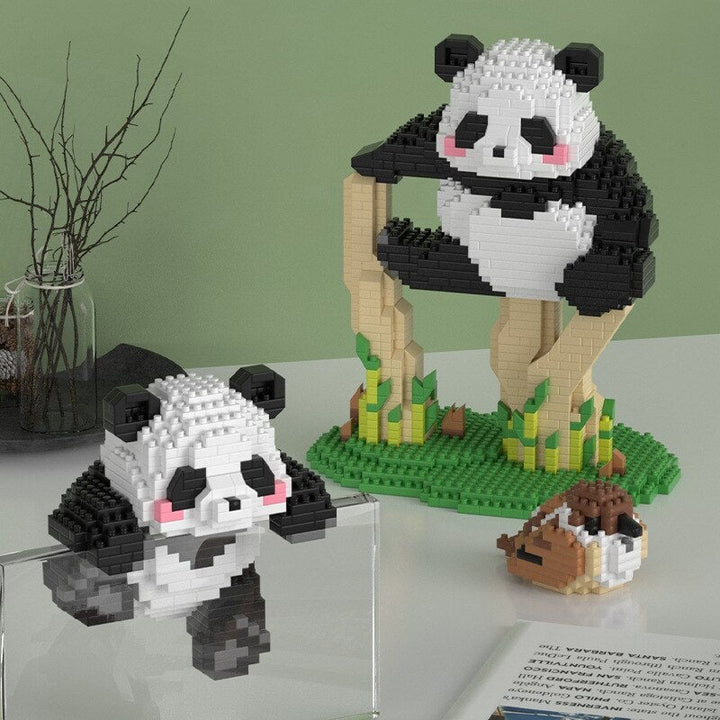 Skanto | Kawaii Panda 3-i-1 Nano Byggekloss Samling 2