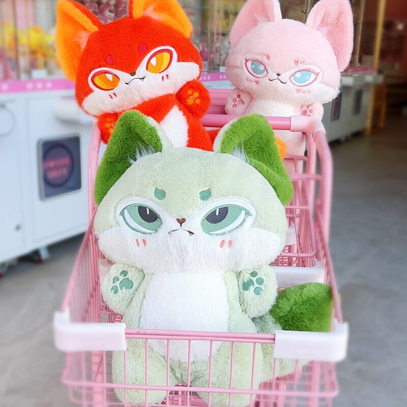 Skanto | Kawaii Sleek Fox Plushie