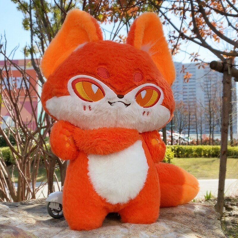 Skanto | Kawaii Sleek Fox Plushie
