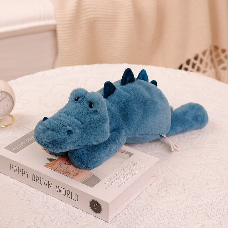 Skanto | Laying Sloth og Fox Raccoon Krokodille Plushie Venner