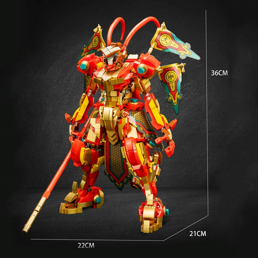 Skanto | Legendarisk Mecha Kongelig Ape Konge Wukong Byggesett