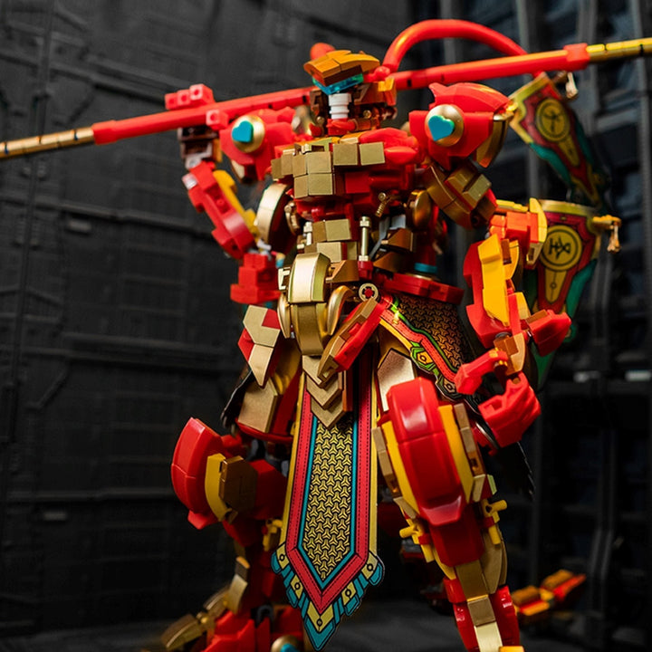 Skanto | Legendarisk Mecha Kongelig Ape Konge Wukong Byggesett