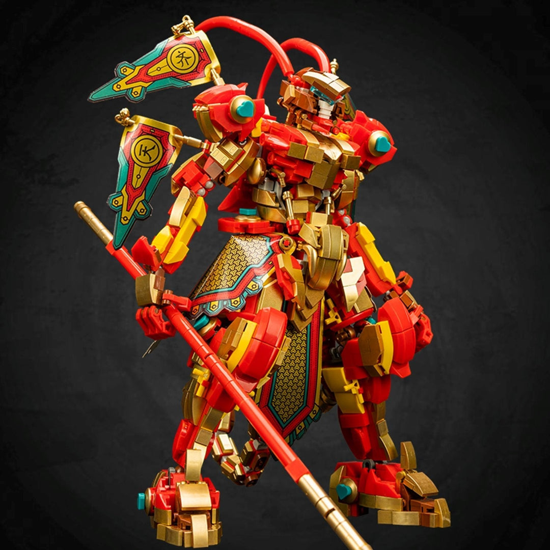 Skanto | Legendarisk Mecha Kongelig Ape Konge Wukong Byggesett