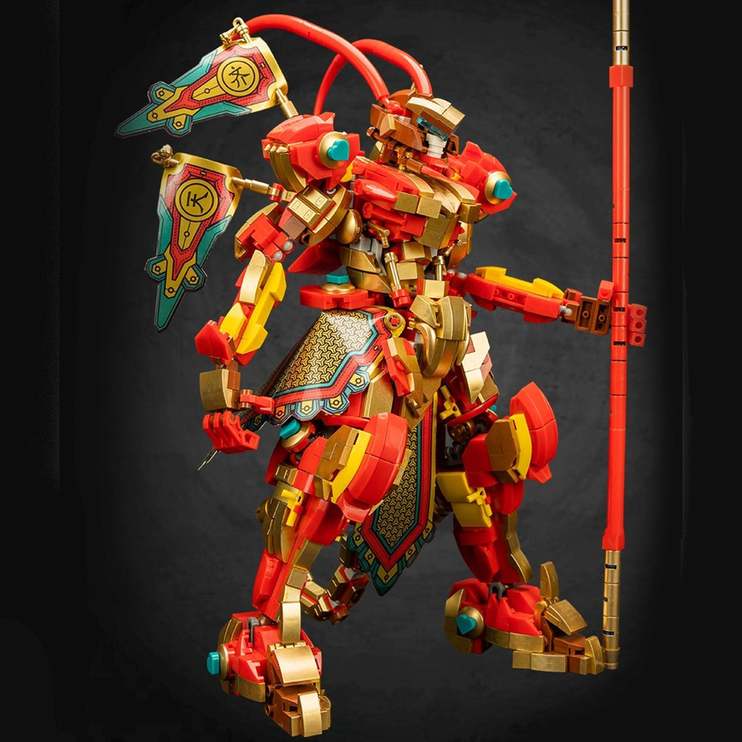 Skanto | Legendarisk Mecha Kongelig Ape Konge Wukong Byggesett