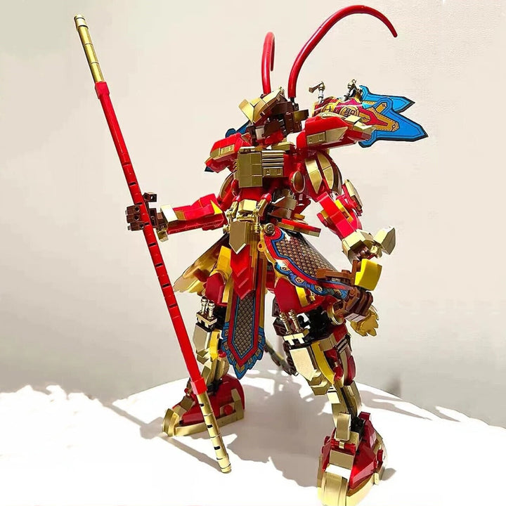 Skanto | Legendarisk Mecha Kongelig Ape Konge Wukong Byggesett