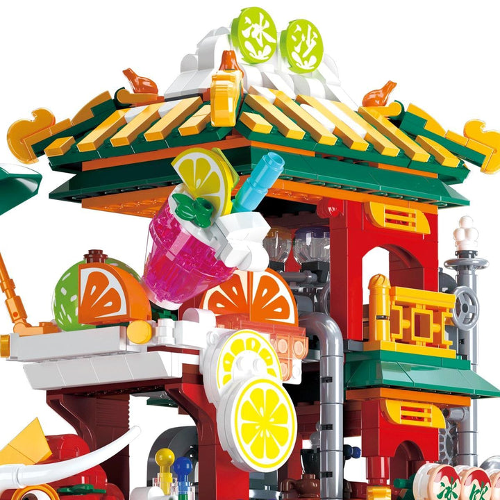 Skanto | Lion Dance Gate Mat Micro Bygning Sett