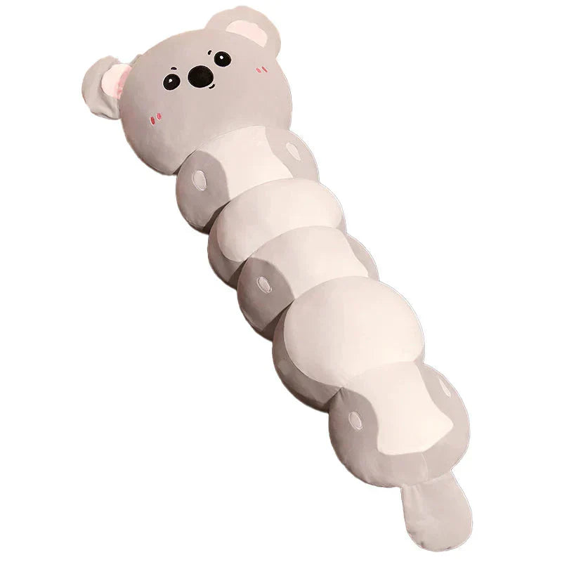 Skanto | Lang Caterpillar Katt Koala Elefant Plushie Samling