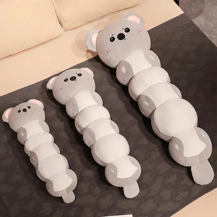 Skanto | Lang Caterpillar Katt Koala Elefant Plushie Samling