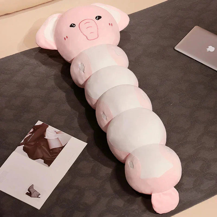 Skanto | Lang Caterpillar Katt Koala Elefant Plushie Samling