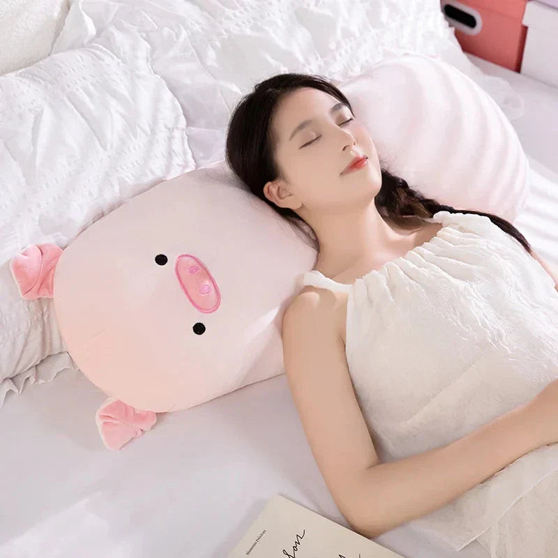 Skanto | Lang Snuggle Buddies Capybara Alpaca Gris Plushie