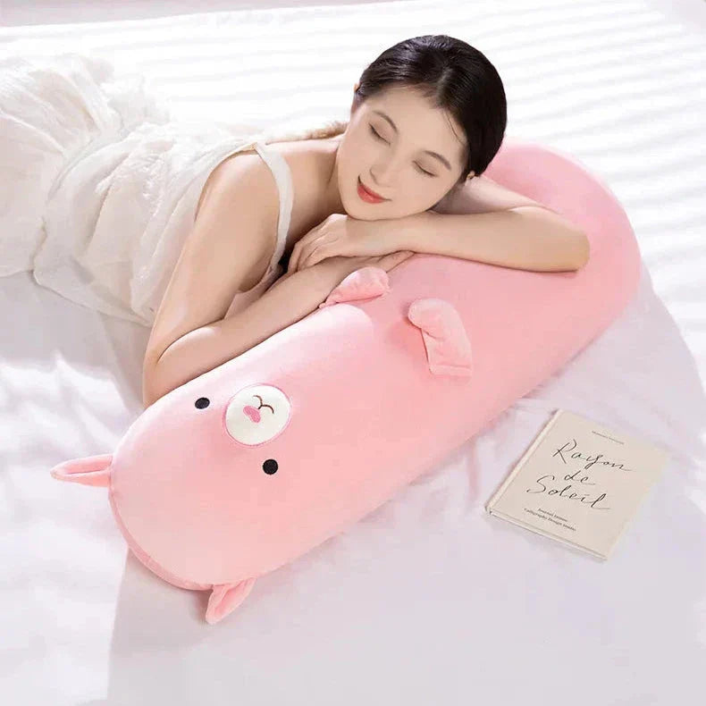 Skanto | Lang Snuggle Buddies Capybara Alpaca Gris Plushie