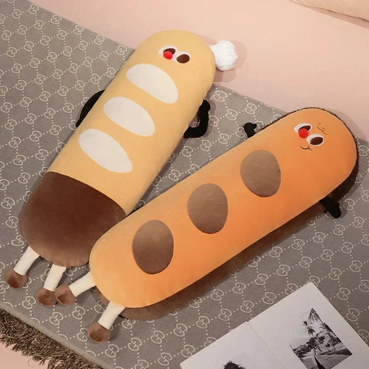 Skanto | Lang Snuggly Funny Baguette Brød Plushies