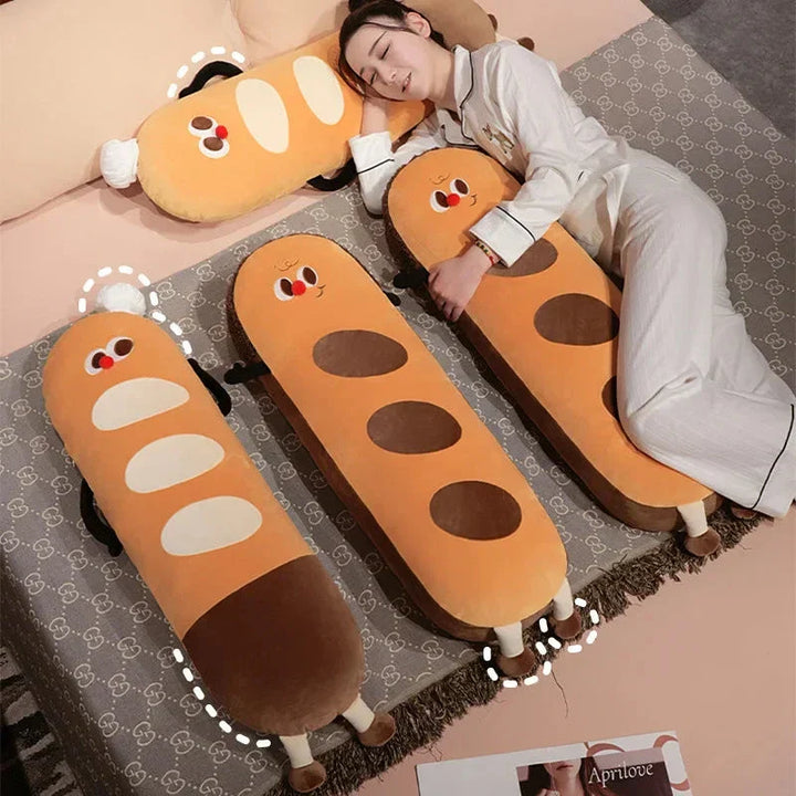 Skanto | Lang Snuggly Funny Baguette Brød Plushies