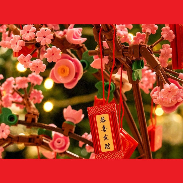 Skanto | Lucky Peach Blossom Vase Mikro Byggesteiner