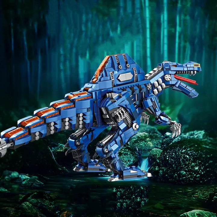 Skanto | Majestic Blue Spinosaurus Byggesett
