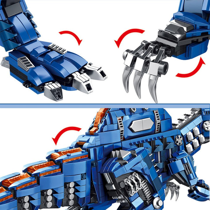 Skanto | Majestic Blue Spinosaurus Byggesett