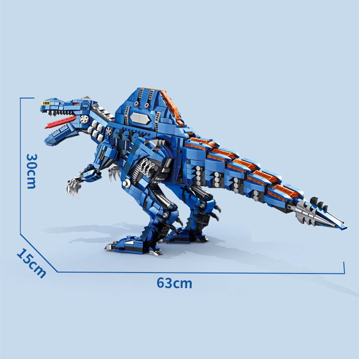 Skanto | Majestic Blue Spinosaurus Byggesett