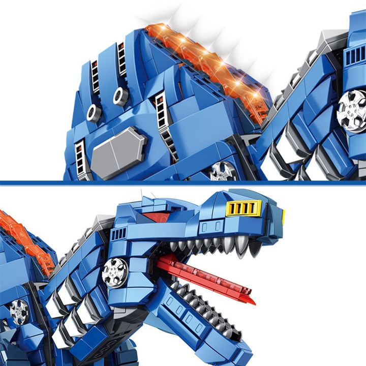 Skanto | Majestic Blue Spinosaurus Byggesett