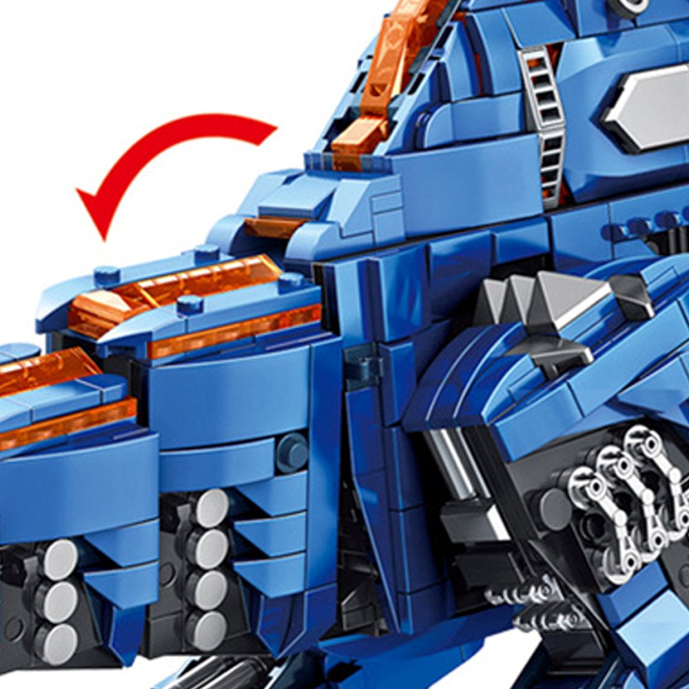 Skanto | Majestic Blue Spinosaurus Byggesett