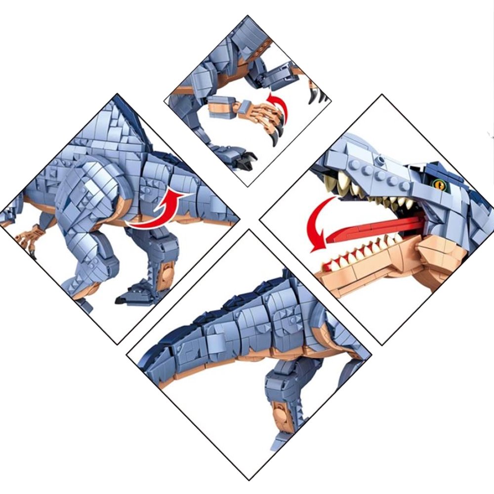 Skanto | Majestic Blue Spinosaurus Byggesett