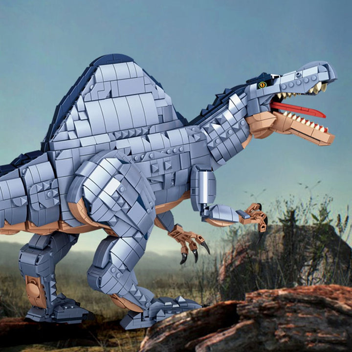 Skanto | Majestic Blue Spinosaurus Byggesett