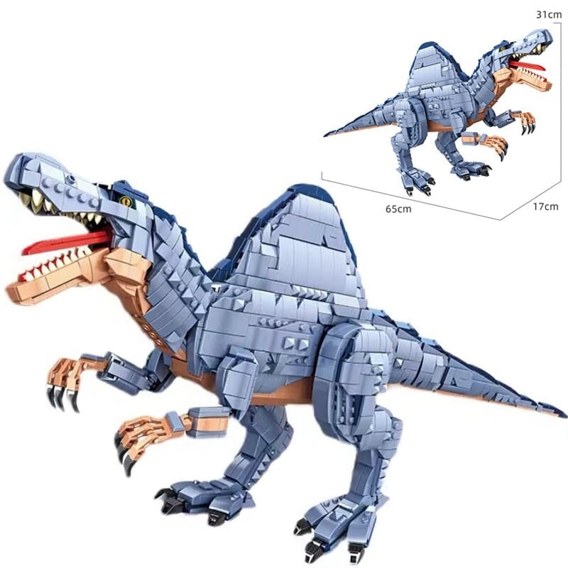 Skanto | Majestic Blue Spinosaurus Byggesett