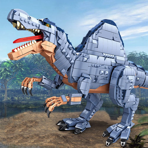 Skanto | Majestic Blue Spinosaurus Byggesett