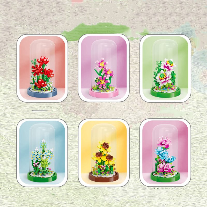 Skanto | Mikroblomster i en kuppelformet byggesett