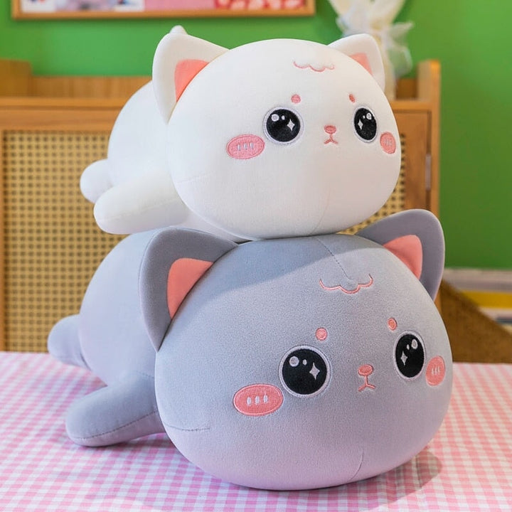 Skanto | Momo & Nala de Kawaii Liggende Katt Plussleker